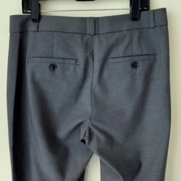 Banana Republic Women's Navy and Dark Gray Straight Leg Pants - Picture 6 of 13